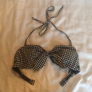 south moon under checkered bikini top